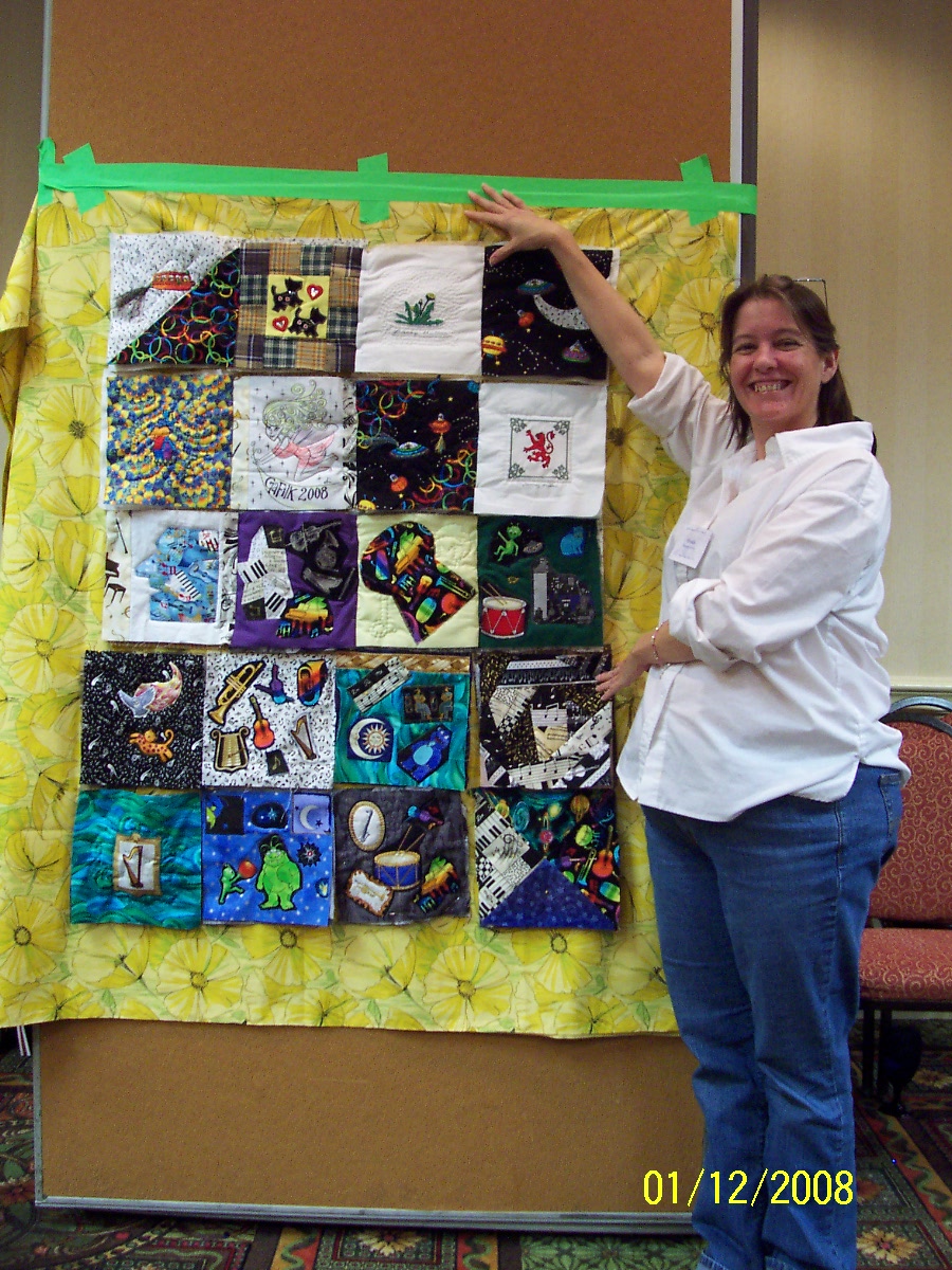 2008 quilt and winner Brenda Lively