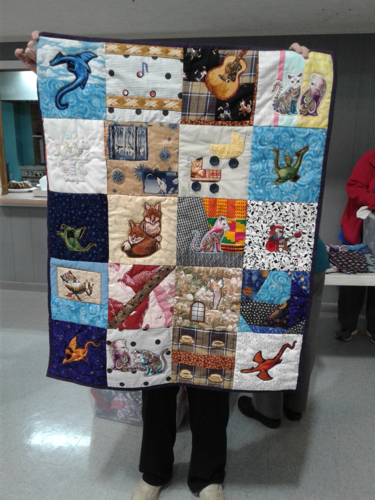 completed 2019 quilt
