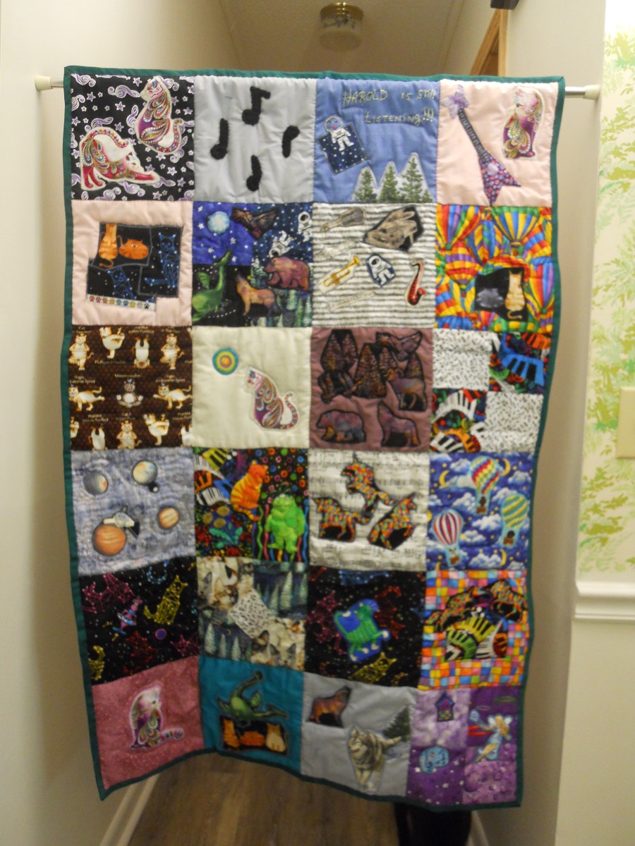 completed 2020 quilt